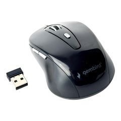 Gembird MUSW-6B-01 - Mouse - optical - 6 buttons - wireless - 2.4