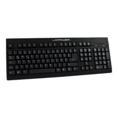 LC Power BK902 Keyboard USB German LCKEYBK902