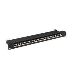 Lanberg PPS7-1024-B - Cat7 - F/UTP (FTP) - Black - ABS - Metal -