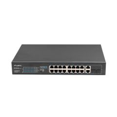 Lanberg RSFE-16P-2C-250 - Unmanaged - Gigabit Ethernet (10/100/10