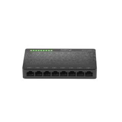 Lanberg DSP1-0108 - Unmanaged - Fast Ethernet (10/100) - IEEE 802