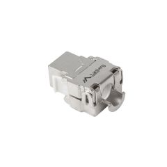 Lanberg KSF5-2000 - Flat - Stainless steel - RJ-45 - LSA - Female