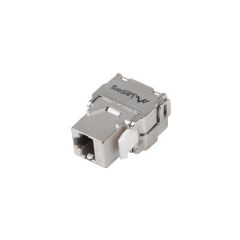 Lanberg KSFA-2000 - Flat - Silver - RJ-45 - Female - 22/26 - Cat6