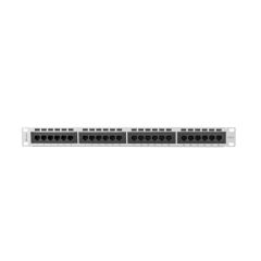 Lanberg PPU6-1024-S - Grey - Metal - 1U - 445 mm - 44.5 mm - 32.5