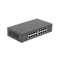 Lanberg RSGE-16 - Unmanaged - Gigabit Ethernet (10/100/1000) - Ra