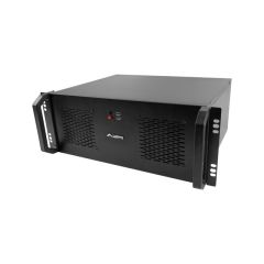 Lanberg SC01-3504-10B - Rack (4U) - Black - 2 fan(s) - RoHS CE -