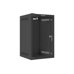 Lanberg WF10-2309-10B - Wall mounted rack - 9U - 20 kg - Key lock