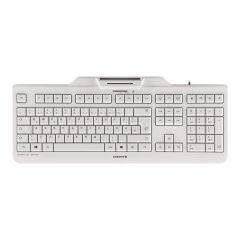 CHERRY KC 1000 SC - Keyboard - German - pale grey | JK-A0100DE-0
