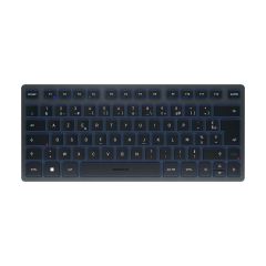 CHERRY KW 7100 MINI BT - Keyboard - wireless - Blu | JK-7100FR-22