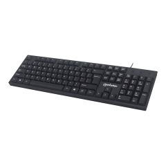 Manhattan - Keyboard - USB - black - retail | 179324