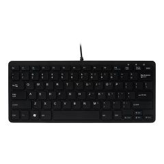 R-Go Compact - Keyboard - USB - QWERTZ - German - blac | RGOECQZB