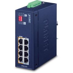 Planet Industrial 4-Port GE 802.3bt PoE++ Injector | IPOE-470-12V