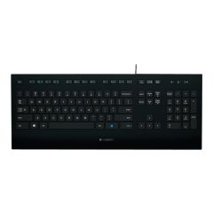 Logitech Corded K280e - Keyboard - USB - Nordic | 920-005216
