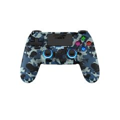 DragonShock Controller Mizar Wireless blau camo PS4 - | DSCPS4-BC