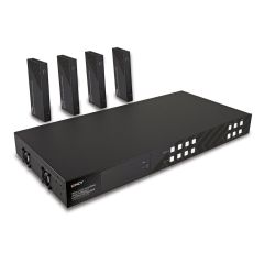 Lindy 150m Cat.6 4x4 HDMI 4K60 HDBaseT Matrix Extender -  | 38345