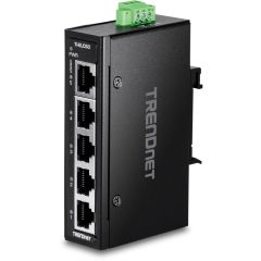 TRENDnet 5-PORT INDUSTRIAL FAST ETHERNET - DIN-RAIL MI | TI-ELC50