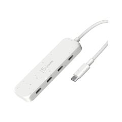 j5create JCH345EW - Hub - eco-friendly, USB-C - 4 x  | JCH345EW-N