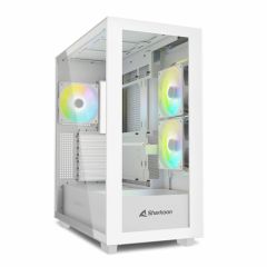 Sharkoon Rebel C60 White RGB ATX | 4044951040049