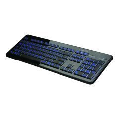 LogiLink Illuminated - Keyboard - backlit - USB - German | ID0138