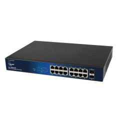 ALLNET Switch unmanaged Layer2 18 Port PoE Budget ALLSG8018P