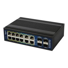 ALLNET ALL-SGI8016PM - Switch - L3 - Managed - 12 x 10/100/1000 (