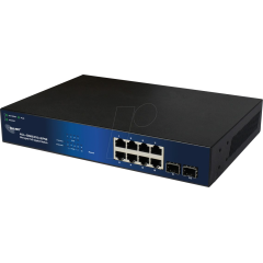 ALLNET Switch smart managed 8 Port Gigabit 140W  | ALL-SG8310v2PM
