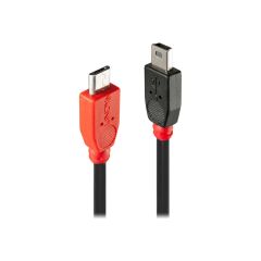 Lindy - USB cable - mini-USB Type B (M) to Micro-USB Type | 31718