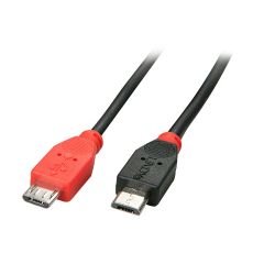 Lindy - USB cable - Micro-USB Type B (M) to Micro-USB Typ | 31759