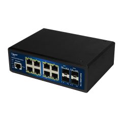 ALLNET Switch industrial full managed Layer2+ 12 ALLSGI8112PMJ