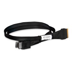 ICY Dock MB206L-B - SAS internal cable - 8i Slim SAS (SFF-8654) (