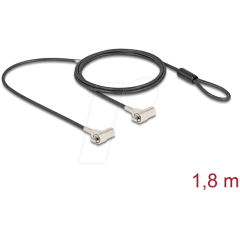 Navilock Dual Notebook Sicherungskabel | 20934