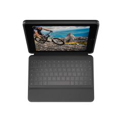 Logitech Rugged Folio - Keyboard and folio case - Ap | 920-009315