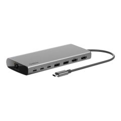 Belkin CONNECT 8-in-1 Dual Display Core Hub - Do | INC015BTSGY-CZ