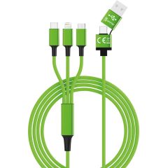 smrter Hydra ULTRA 5in1 Nylon-Ladekabel 120 | SMRTER_HYDRA_ULT_GN