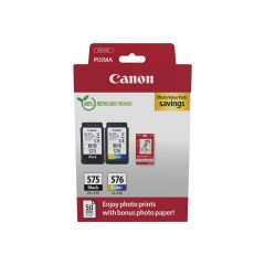 Canon PG-575/CL-576 Photo Paper Value Pack - 2-pack -  | 5438C004