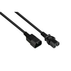 Good Connections P1450-S010 - 1 m - C14 coupler - C15 coupler - H