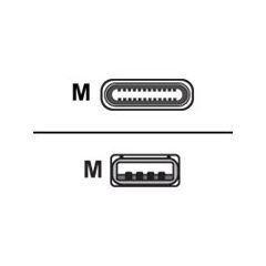 Equip - USB cable - USB (M) to USB-C (M) - USB 3.2 - 3 A | 128363