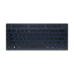 CHERRY KW 7100 MINI BT - Keyboard - wireless - Blu | JK-7100EU-22