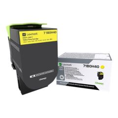 Lexmark X417 - High Yield - yellow - original - toner c | 71B0H40