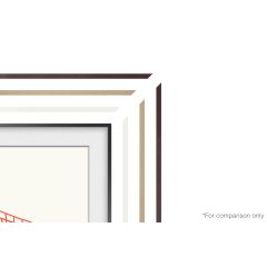 Samsung Decorative frame for TV 75 white for VGSCFA75WTBXC