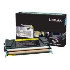 Lexmark - Yellow - original - toner cartridge Lexmark  | C748H3YG