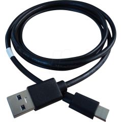 Nanoxia Kabel USB 2.0 auf USB-C 1.0m schwarz - Cable - Digital -