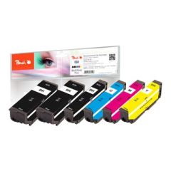 Peach Multi Pack Plus - 6-pack - black, yellow, cyan, | PI200-487