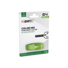 EMTEC Color Mix C410 - USB flash drive - 64 GB -  | ECMMD64G2C410