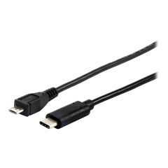 Equip - USB cable - Micro-USB Type B (M) to USB-C (M)  | 12888407