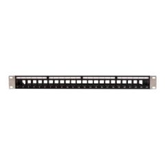 Delock - Patch panel - 1U - 19" - 24 ports | 66865
