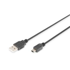DIGITUS - USB cable - USB (M) to mini-USB Type  | DB-300130-010-S