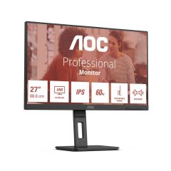 AOC U27E3UF - 27 Zoll UHD Monitor höhenverstellbar Lautsprecher A