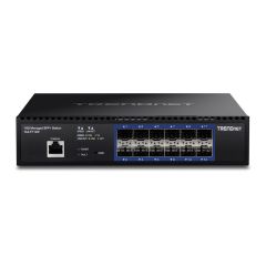 TRENDnet TL2-F7120 - Switch - Managed - 12 x 10 Gigabit SFP+ - ra