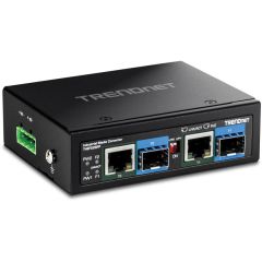 TRENDnet TI-BF22SFP Medien Konverter 2-Port Industrial SFP zu Gig
